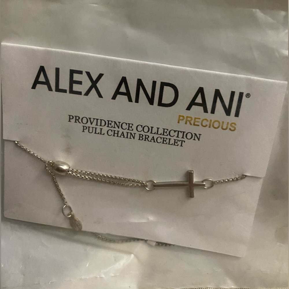 Alex and Ani Providence collection pull chain bracelet new with tags.